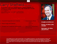 Tablet Screenshot of larrysheffield.com